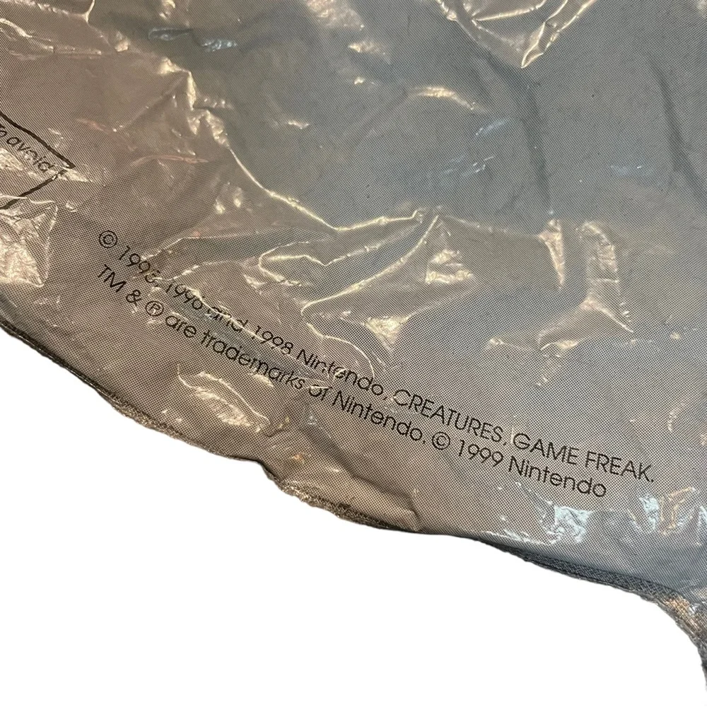 Vintage Pokémon Birthday Balloon Mylar Foil Deadstock Never Used Brand New 1999